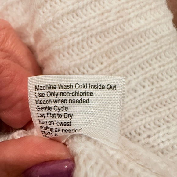 Arizona Jean Co V-Neck Sweater with Stripes preppy academia tennis - Picture 8 of 15